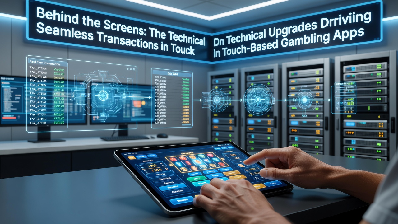 Technische upgrades in touch-based gambling apps tonen naadloze transacties op mobiele schermen
