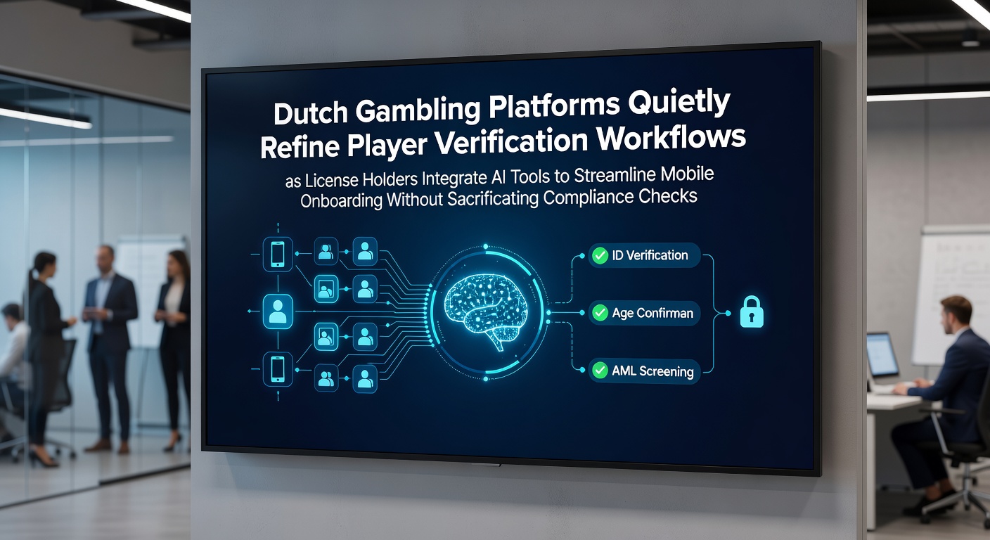 Nederlandse gokplatforms integreren AI voor verificatieprocessen op mobiele apparaten