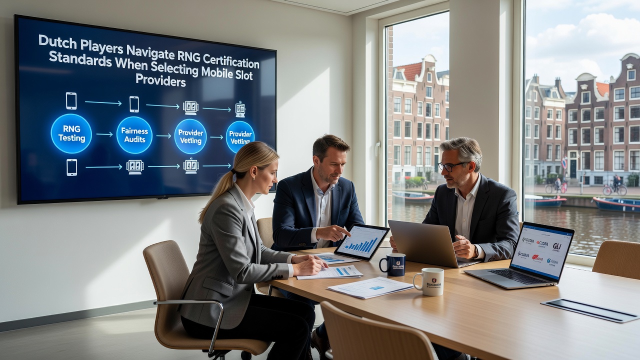 Vergelijking van RNG certificaten bij verschillende mobiele slot providers