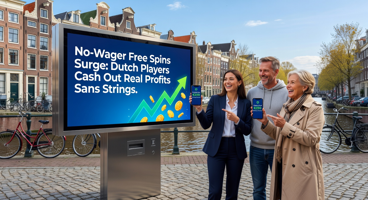 Grafiek toont stijging no-wager free spins aanbiedingen in Nederlandse casinos, met cash-out statistieken en spelertevredenheid