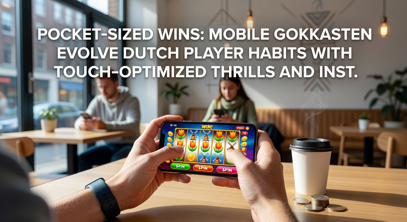 Grafiek met stijgende mobiele goktrends in Nederland, inclusief pieken in touch-geoptimaliseerde slots